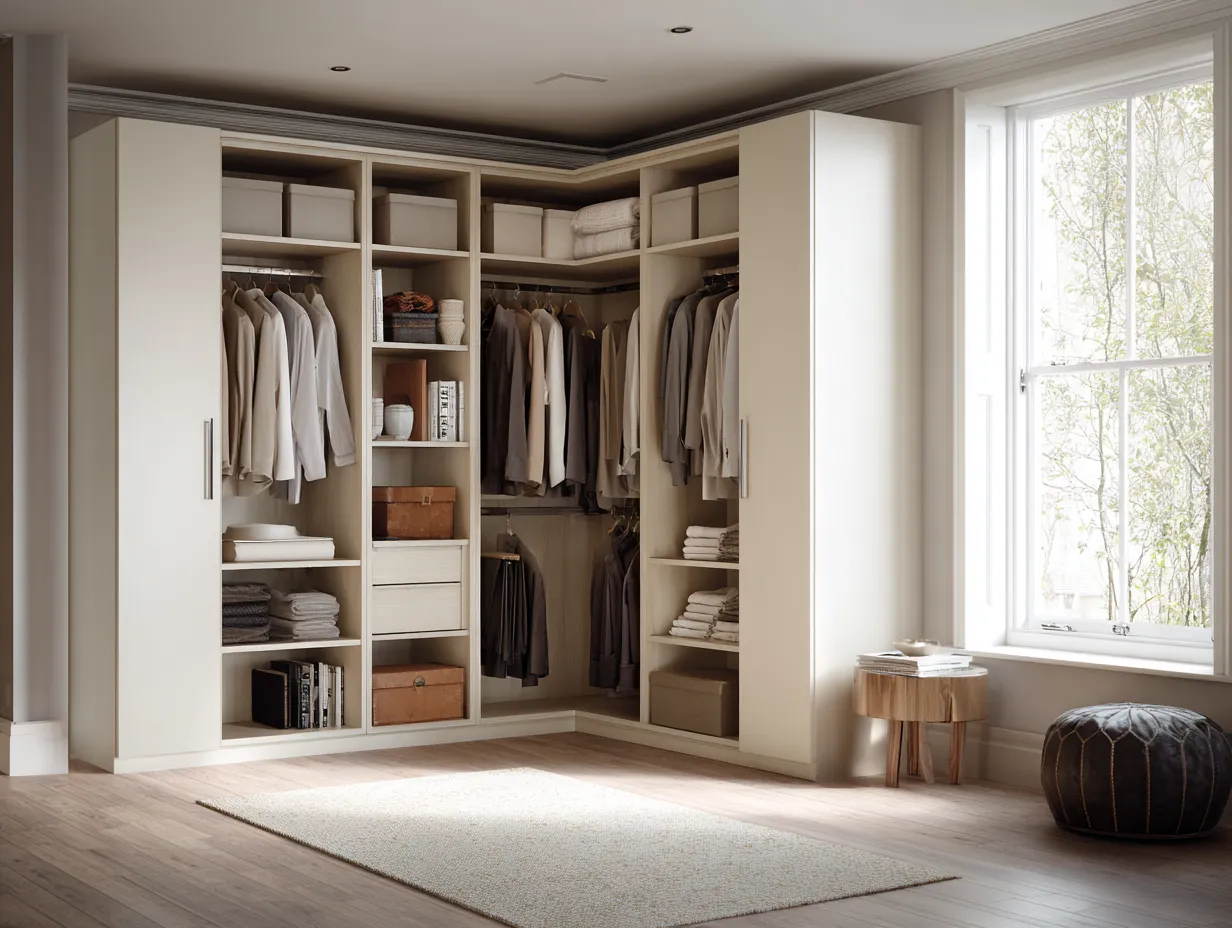 Corner Wardrobe